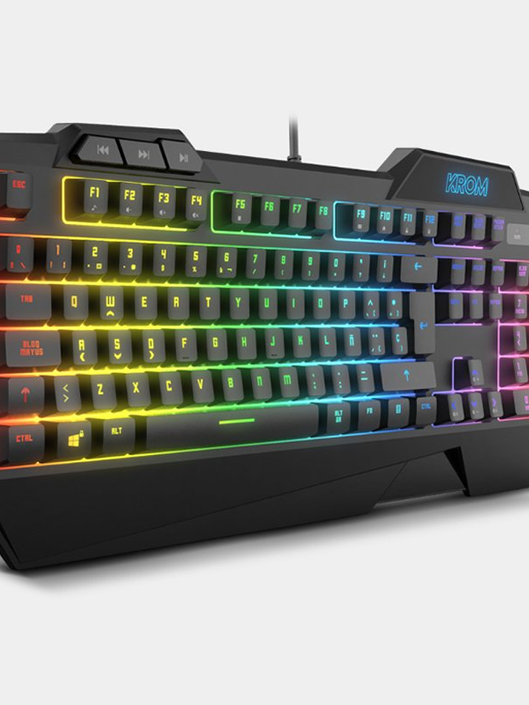 Krom Pack Teclado Semimecanico y Raton Krusher SP 3