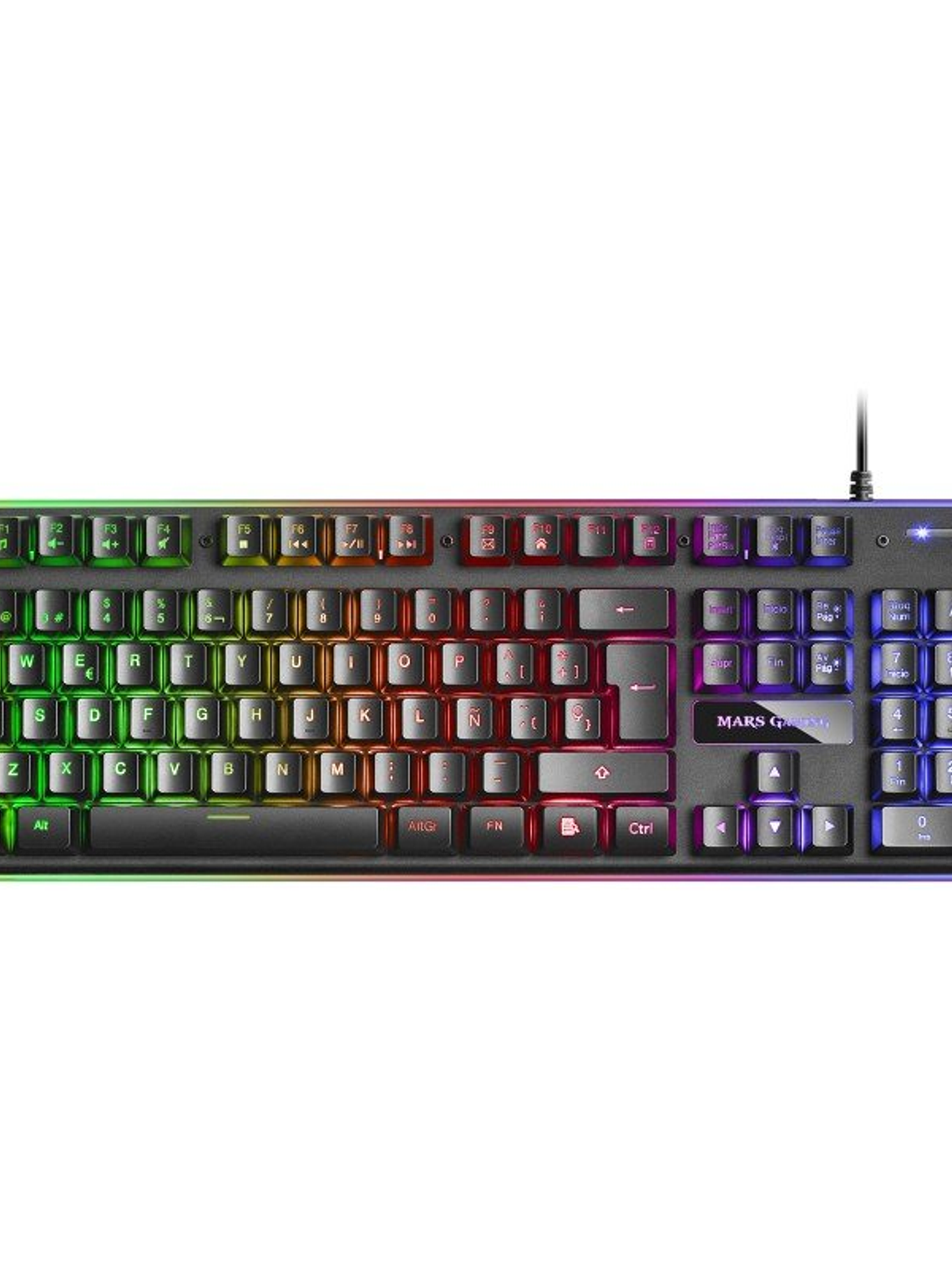Mars Gaming Combo MCPX GAMING 3IN1 RGB Negro 3