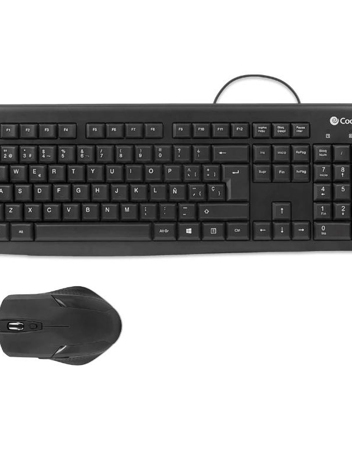 Coolbox Kit Teclado + Raton USB con cable 1