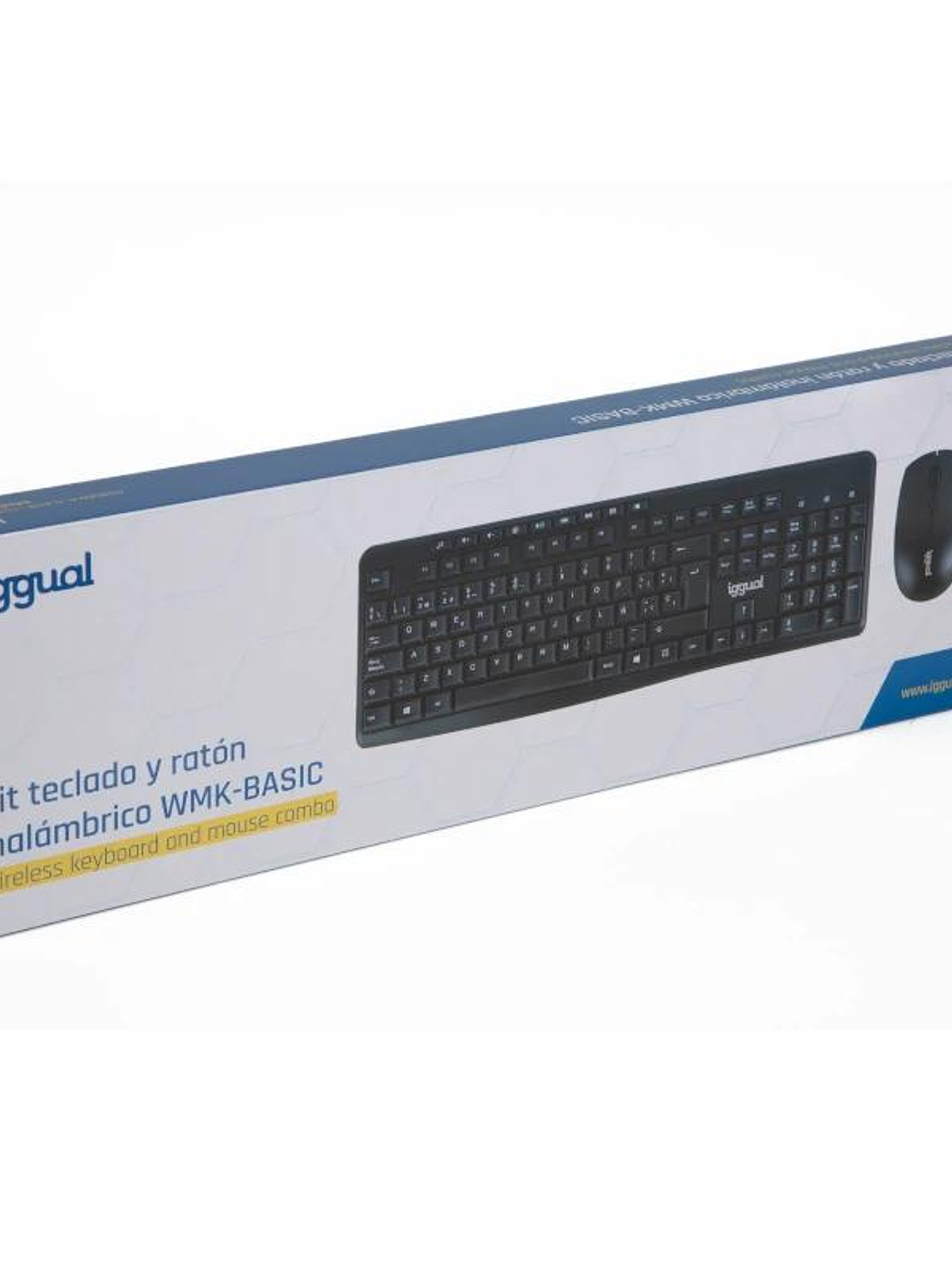 iggual Kit teclado ratón inalámbrico WMK-BASIC 4