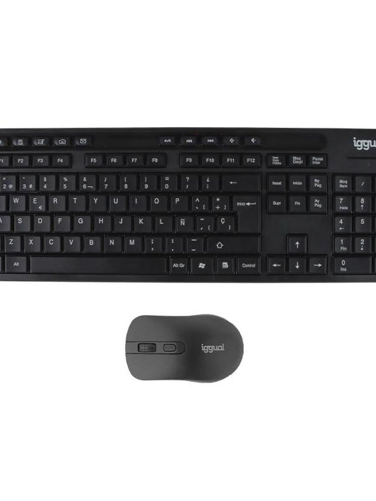 iggual Kit teclado ratón inalámbrico WMK-BUSINESS2 1