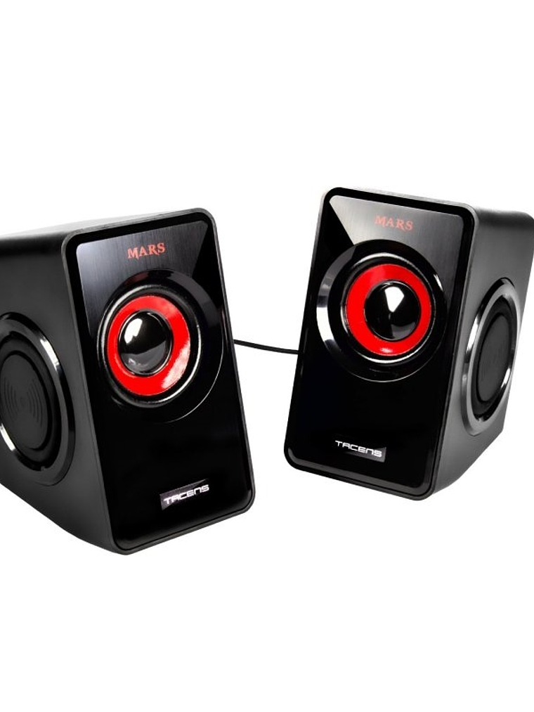 Mars Gaming Altavoces 2.0 MS1 negro/rojo 1