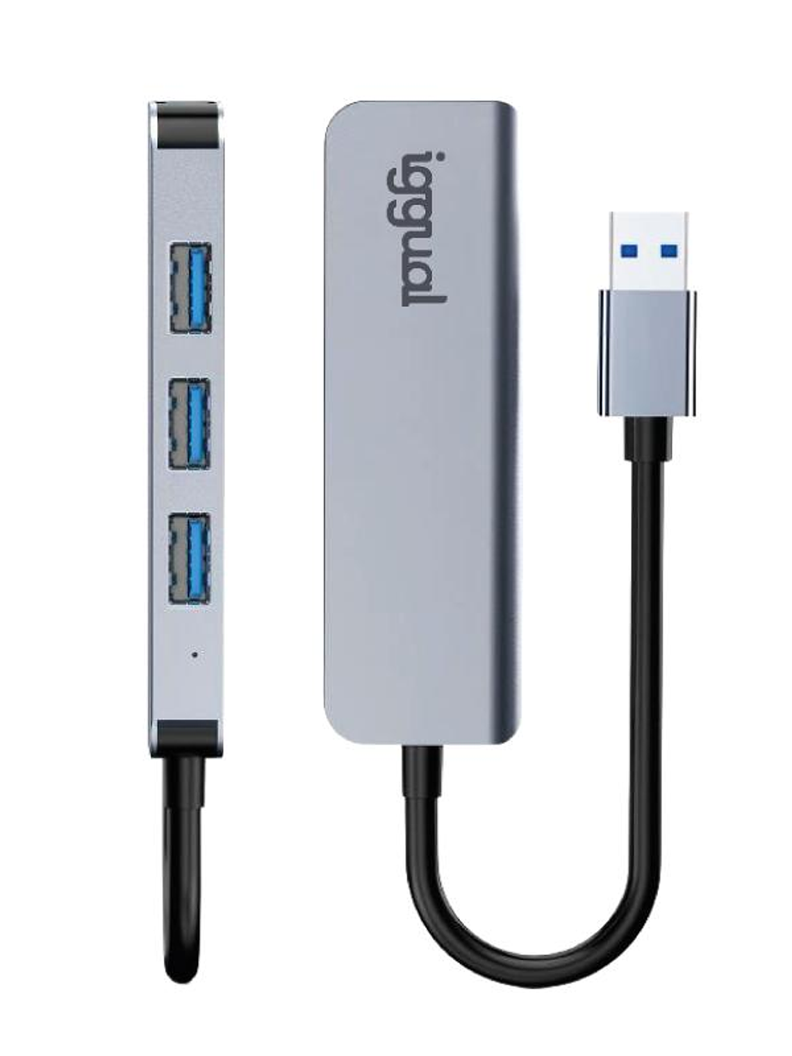 iggual Hub USB-A 3.0 x 4 puertos USB-A 3.0 3