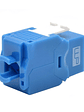 WP Keystone Cat. 6a UTP RJ45/Hembra Azul - Miniatura 2