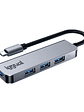 iggual Hub USB 3.0 tipo C x 4 puertos USB-A 3.0 - Miniatura 1