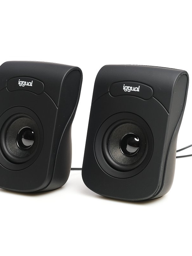 iggual Altavoces 2.0 6W mini-jack + USB 1