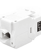 WP Keystone Cat. 6a UTP RJ45/Hembra Blanco - Miniatura 2