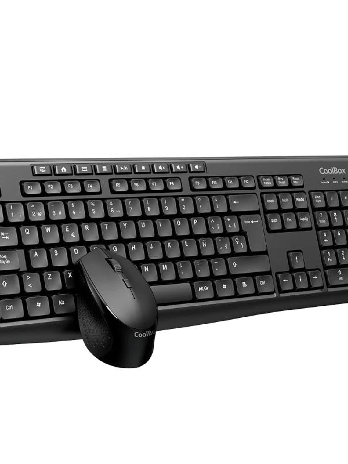 Coolbox Kit Teclado MM + Ratón Inalámbrico 1