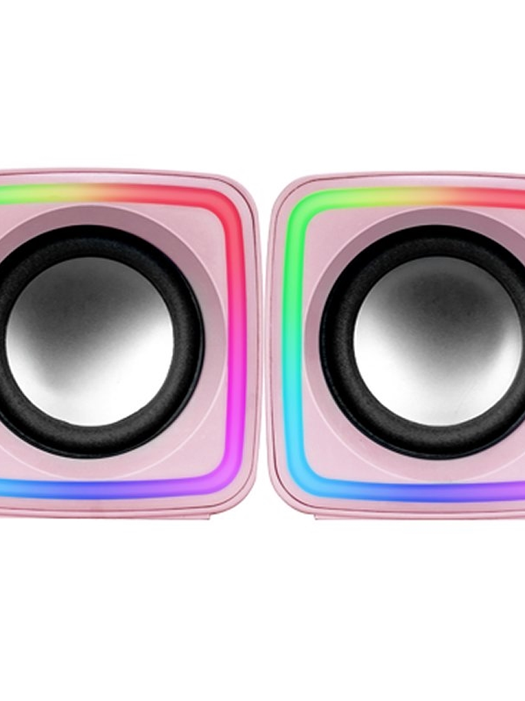 MARS GAMING Altavoces MSCUBE Premium 8W Pink 1