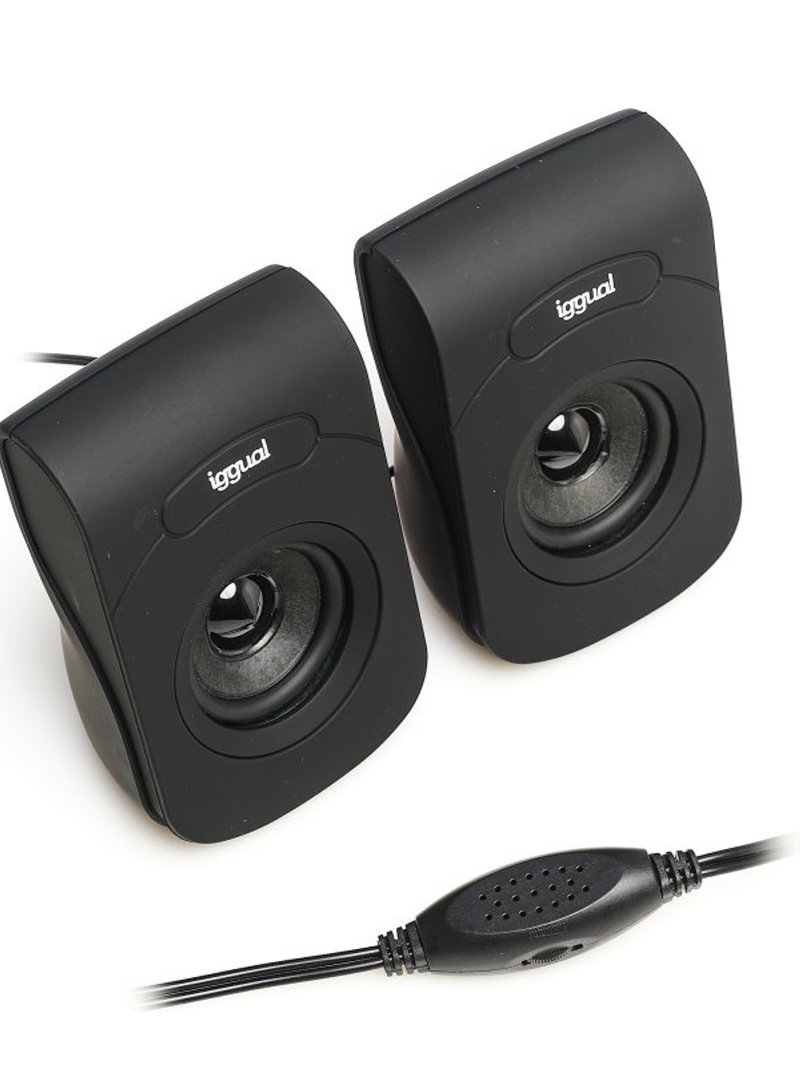 iggual Altavoces 2.0 6W mini-jack + USB 4