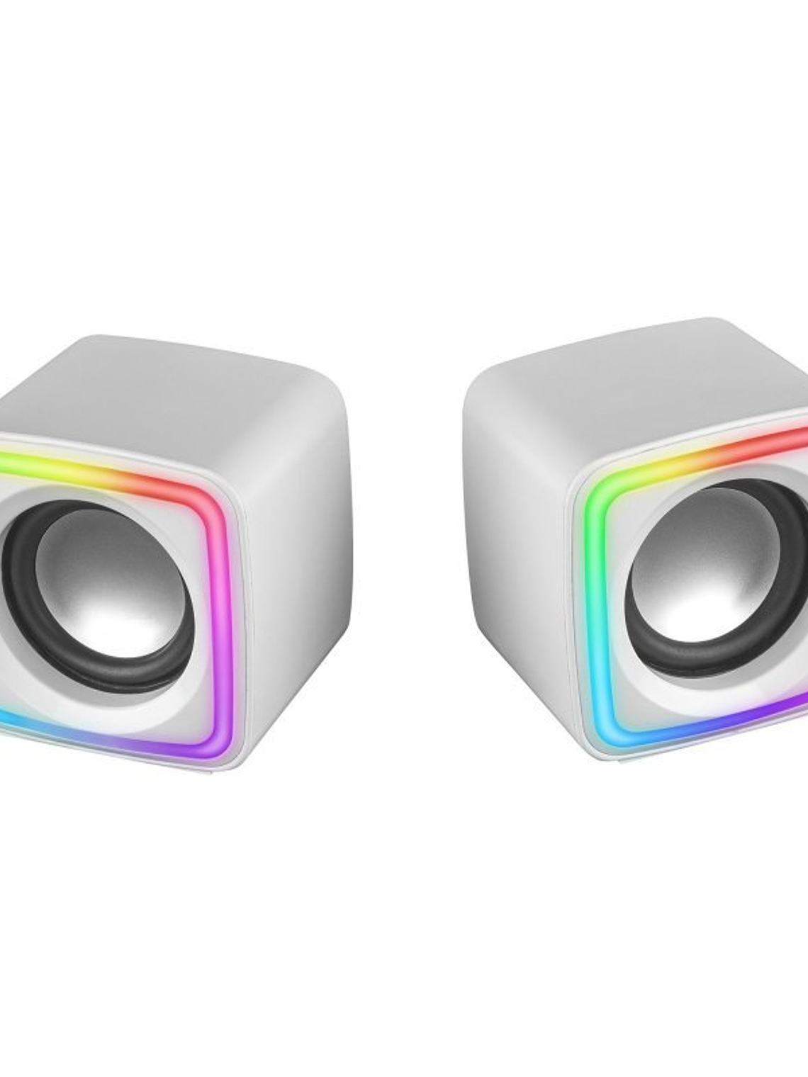 MARS GAMING Altavoces MSCUBE Premium 8W White 3