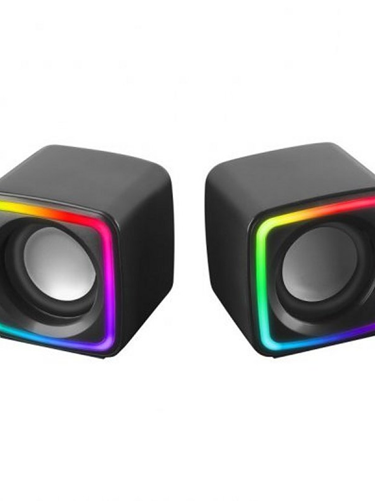 MARS GAMING Altavoces MSCUBE Premium 8W BLACK 3