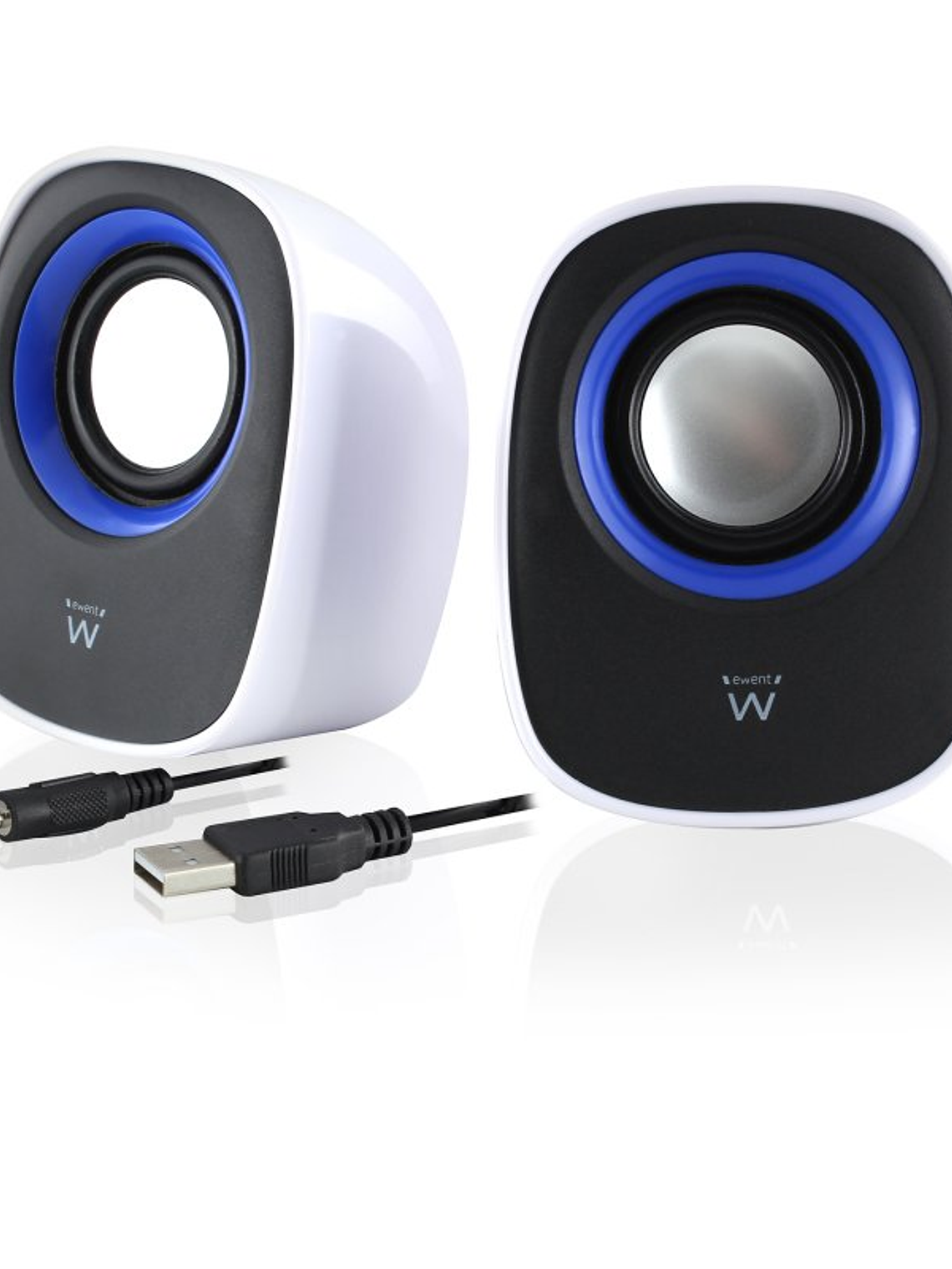 EWENT Altavoces escritorio 2.0 usb 2