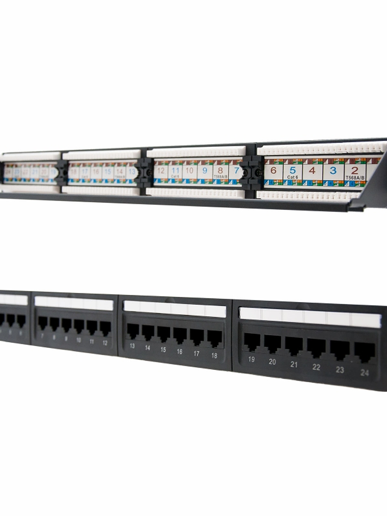 Nanocable Panel Parcheo 24P CAT.6 UTP 19