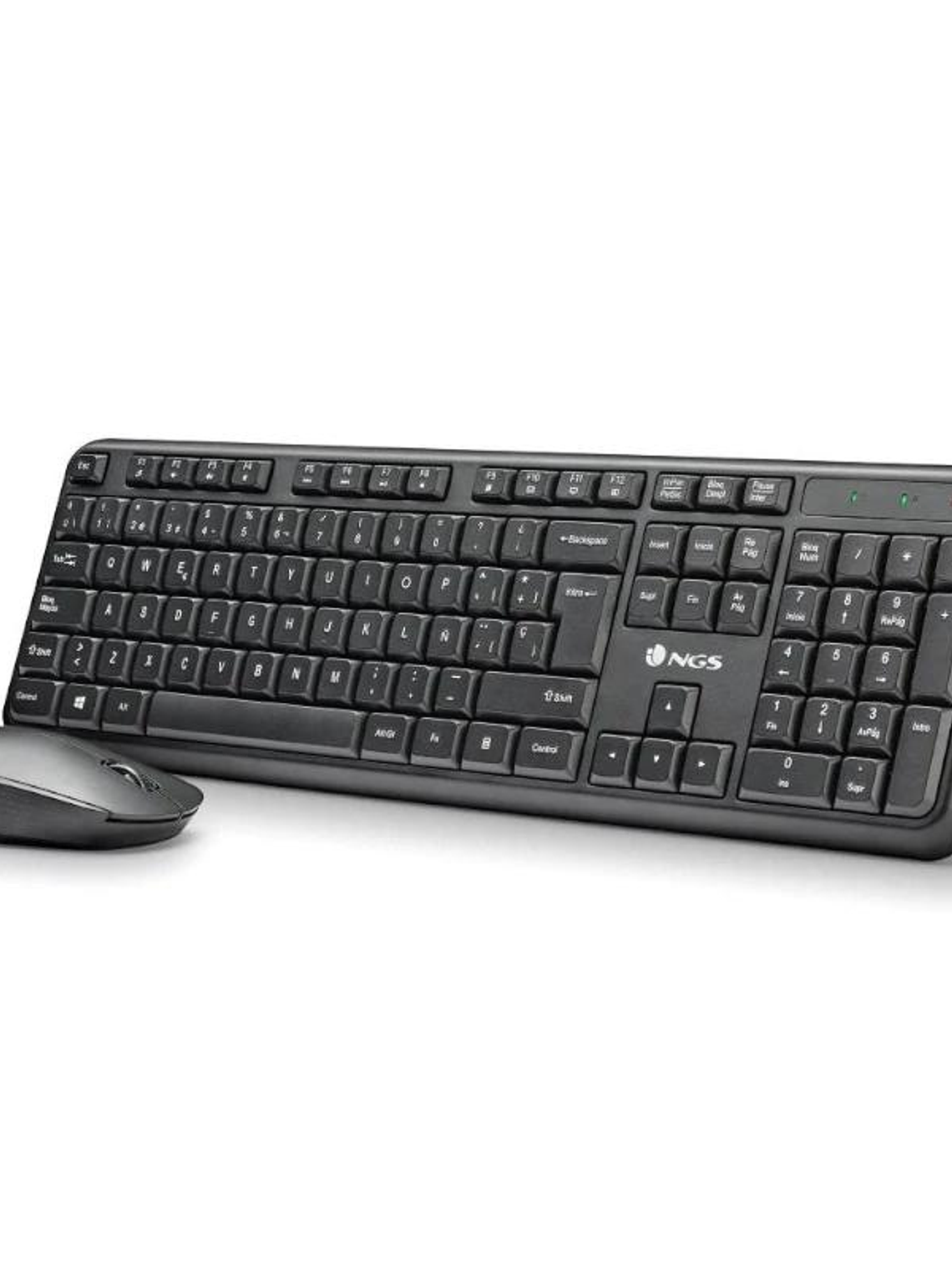 NGS Kit teclado+raton Harmony Inalámbrico 12 Tecla 1