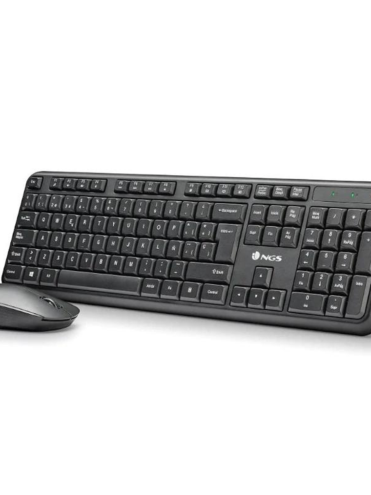 NGS Kit teclado+raton Harmony Inalámbrico 12 Tecla 1