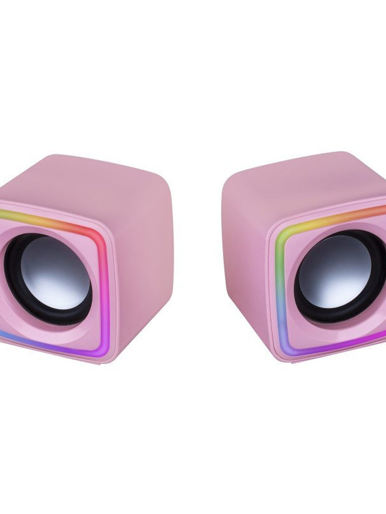 MARS GAMING Altavoces MSCUBE Premium 8W Pink 3