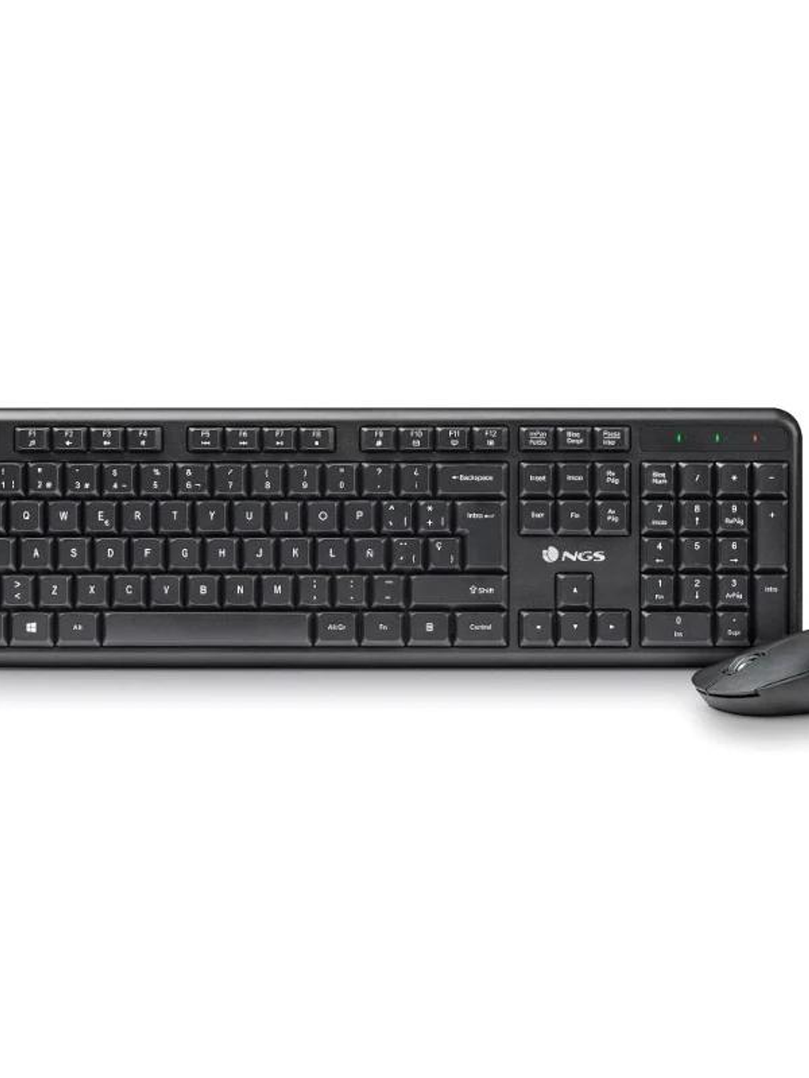 NGS Kit teclado+raton Harmony Inalámbrico 12 Tecla 2