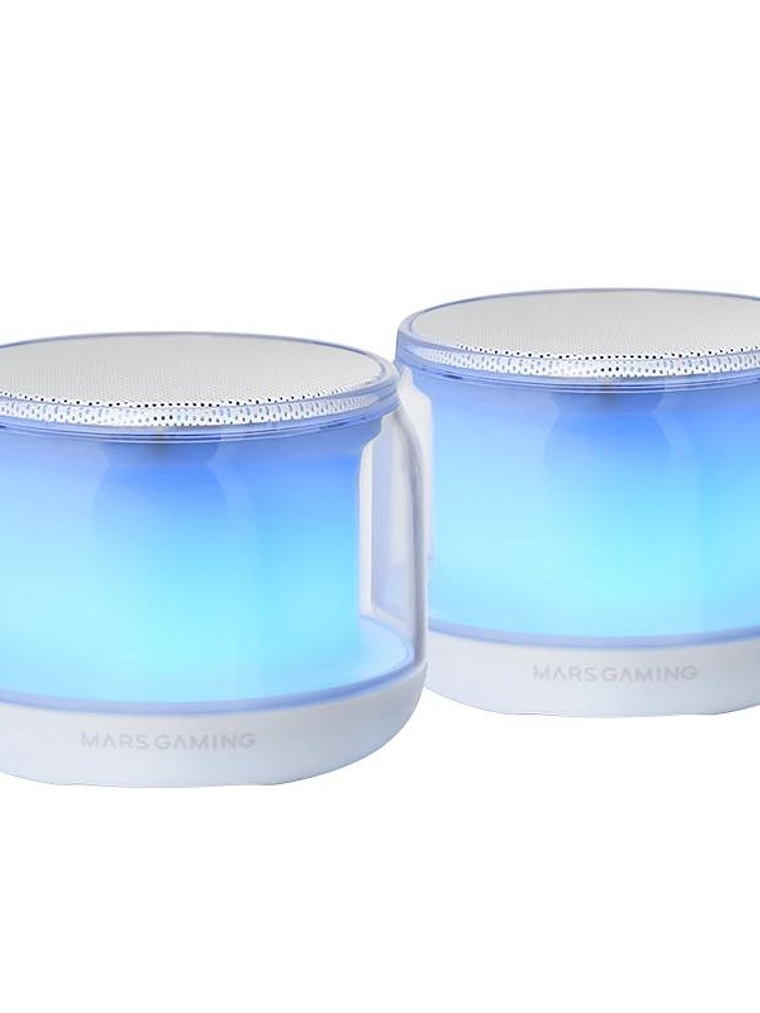 Mars Gaming Altavoces BT MS-AURAW 2.0 15W RGB 1