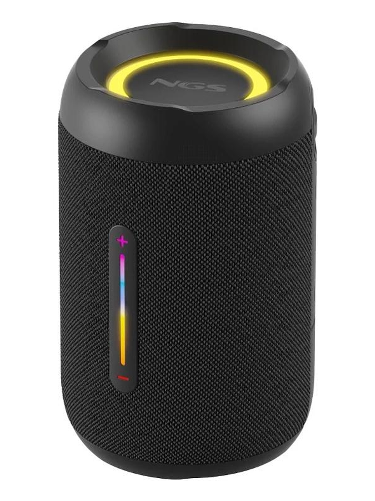 NGS ALTAVOZ PORTATIL BT, LUCES RGB IPX7 1