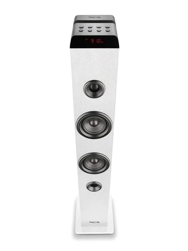 NGS Torre Sonido SKYCHARM PRO 50W  BT Blanco 2