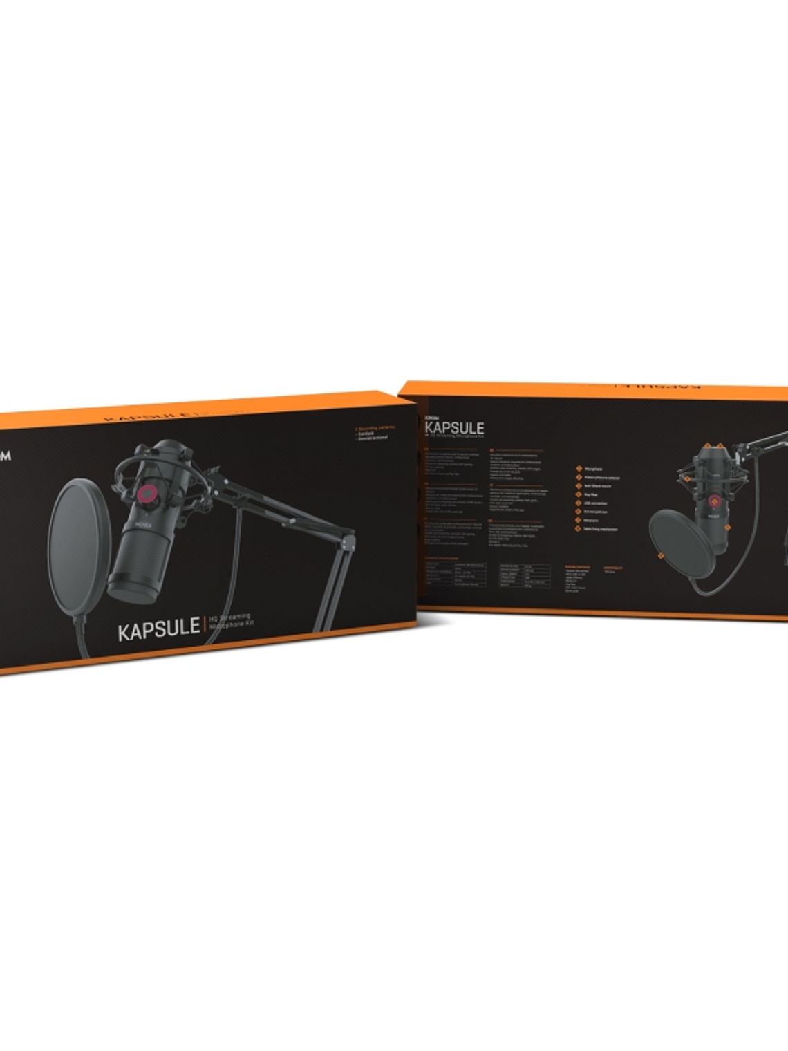 Krom Microfono Kit Krom Kapsule 4