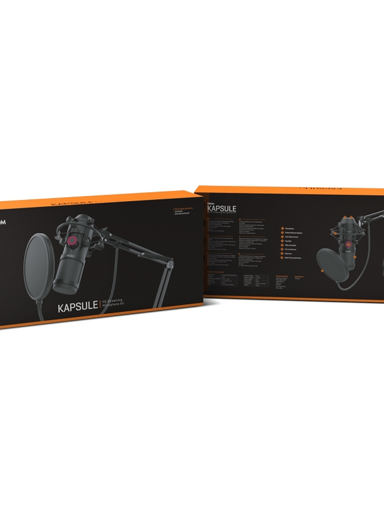 Krom Microfono Kit Krom Kapsule 4