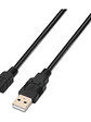 Nanocable Cable USB 2.0 A-miniB 5p 1.8 M - Miniatura 2