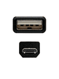 Nanocable Cable USB 2.0 A/M Micro USB B/M 0,8 M - Miniatura 2