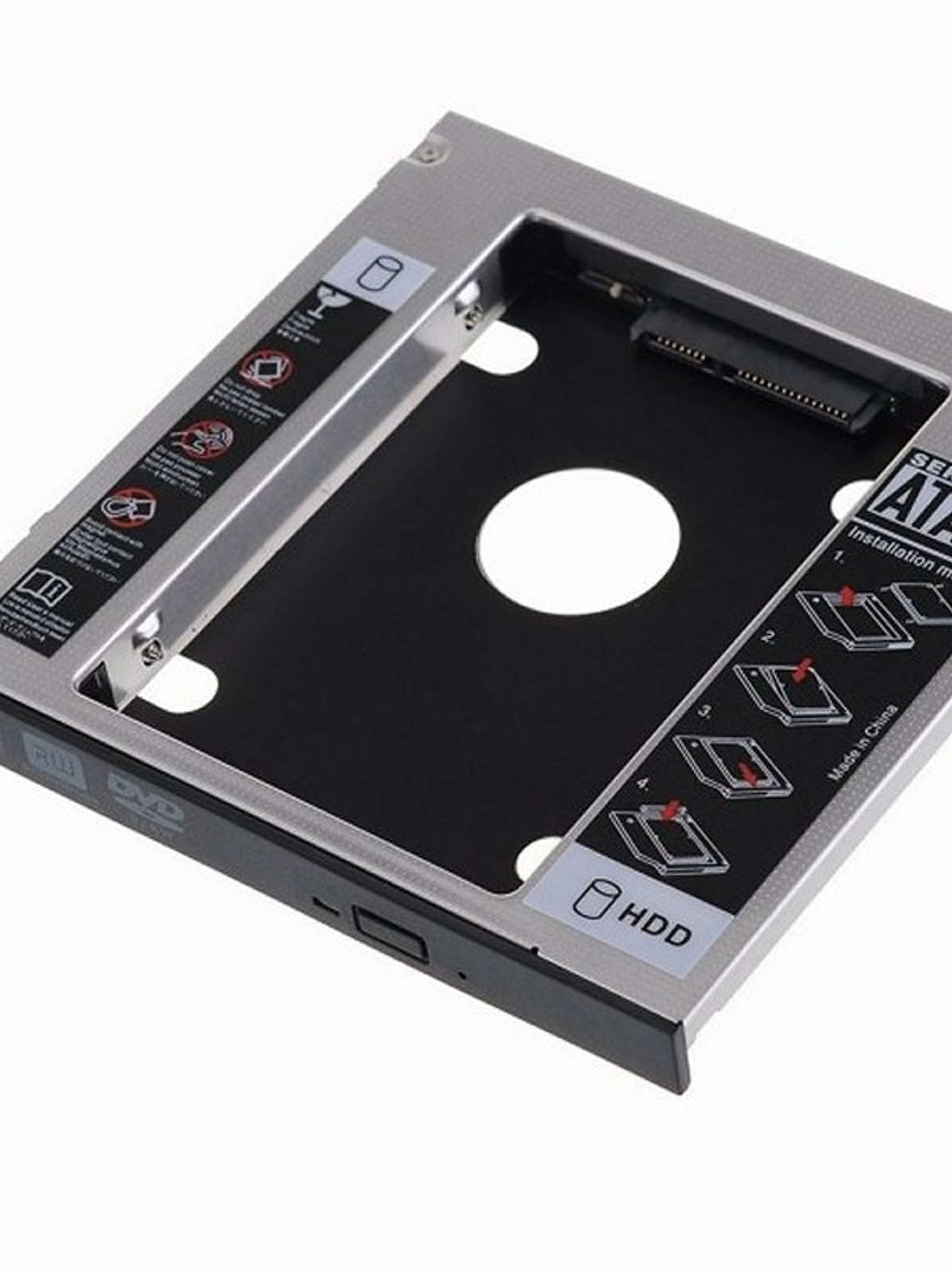 EWENT ADAP.HDD/SSD SATA PARA UNIDAD ÓPTICA 12.7mm 1