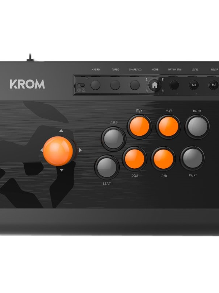 Krom Gamepad Arcade Kumite Multiplataforma 1