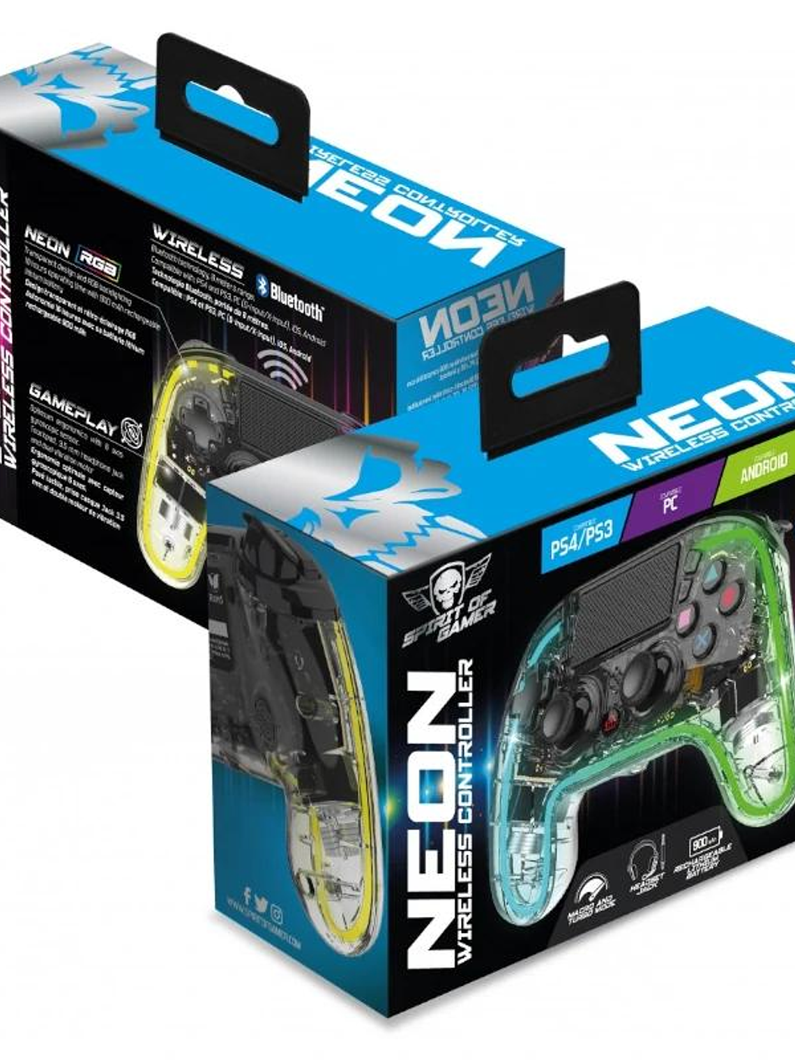 Spirit of Gamer Mando Neon Rgb BT 2