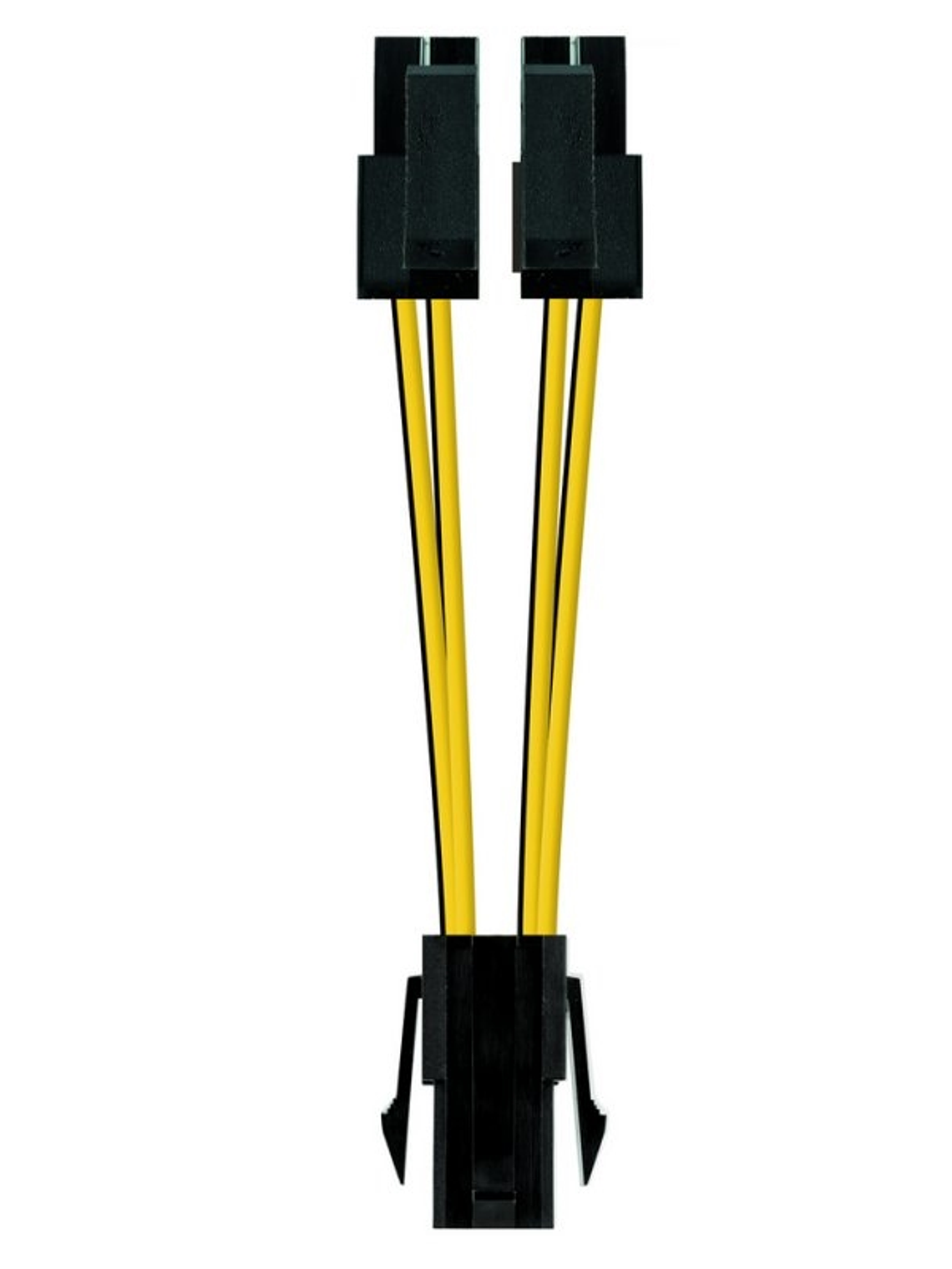 Nanocable Cable Alimentación 4PIN/H-4+4PIN/M, 15 c 1