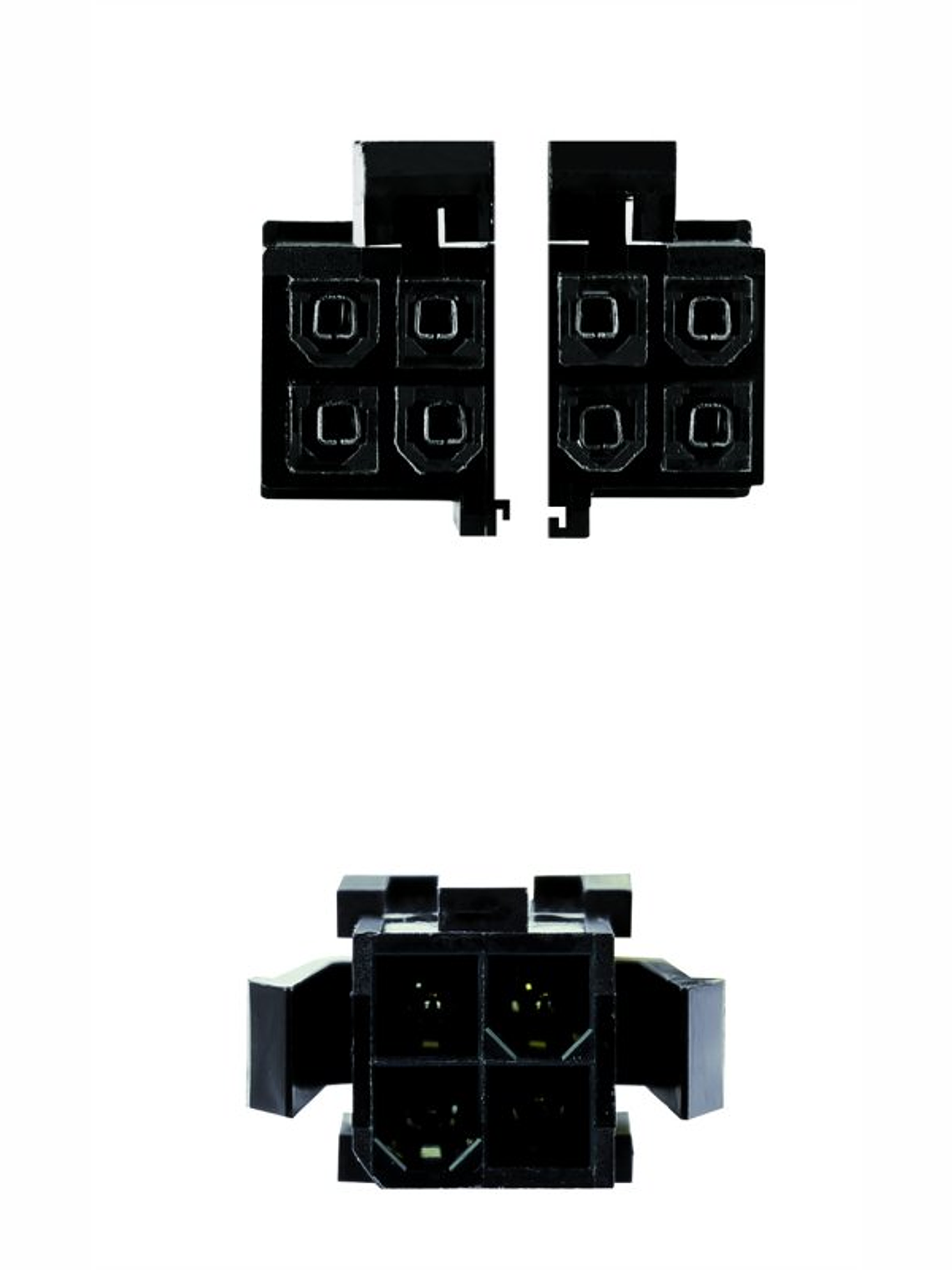 Nanocable Cable Alimentación 4PIN/H-4+4PIN/M, 15 c 2