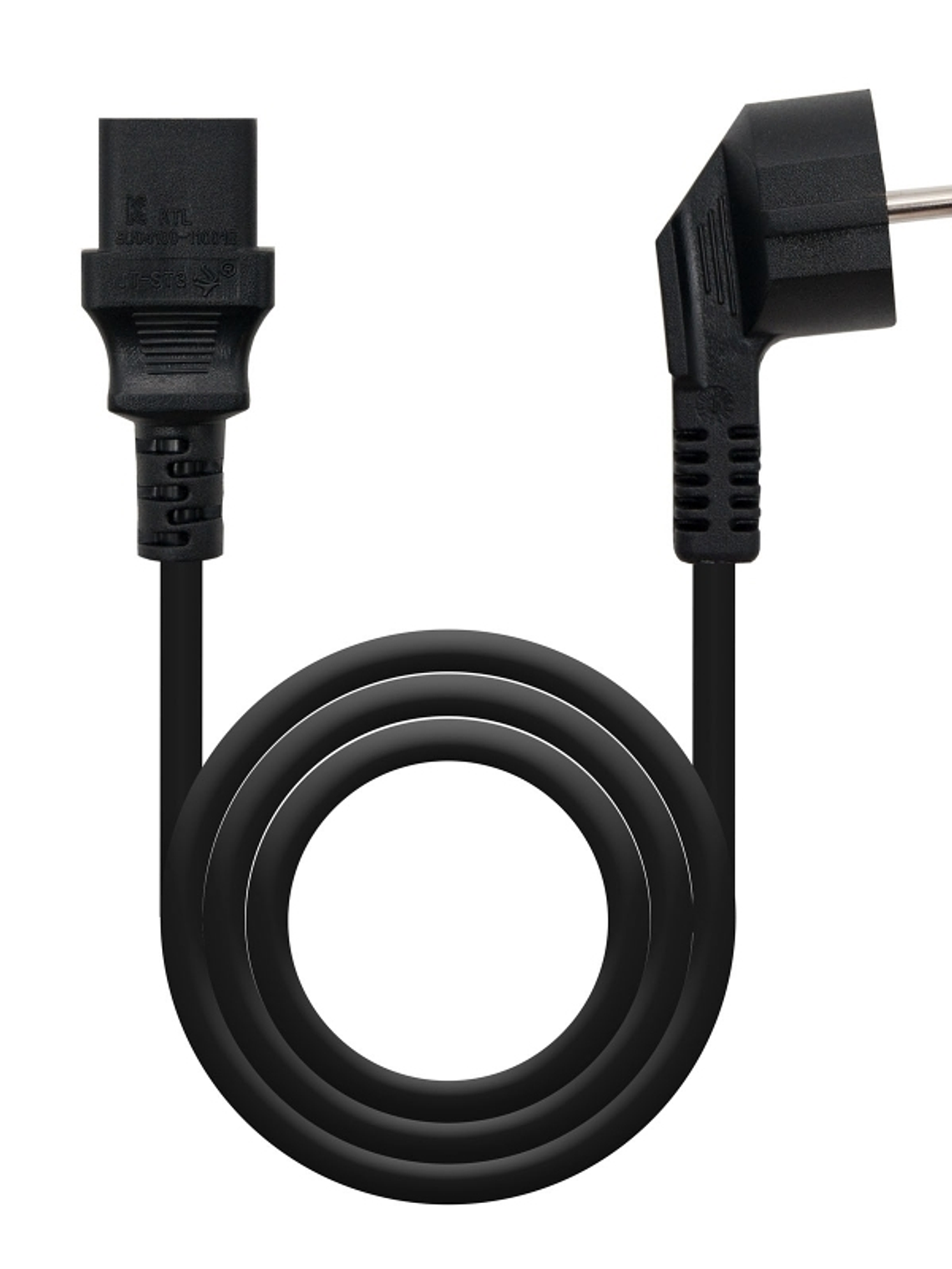Nanocable Cable Alimentación CPU CEE7/M-C13/H 1.5M 1