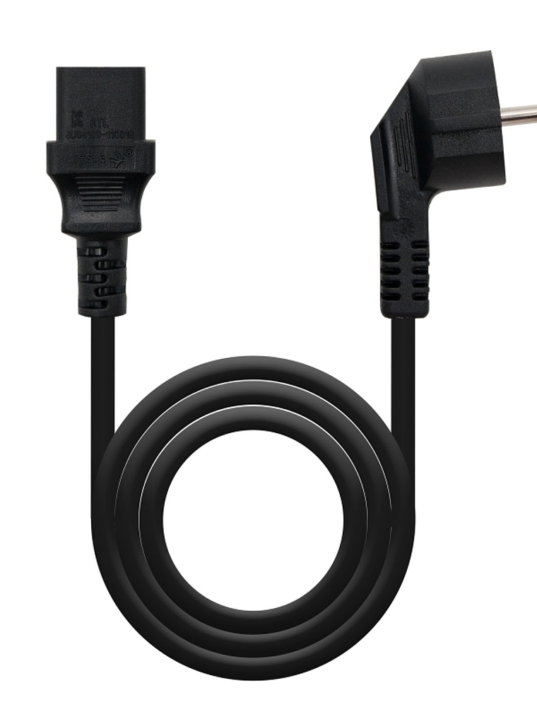 Nanocable Cable Alimentación CPU CEE7/M-C13/H 1.5M 1