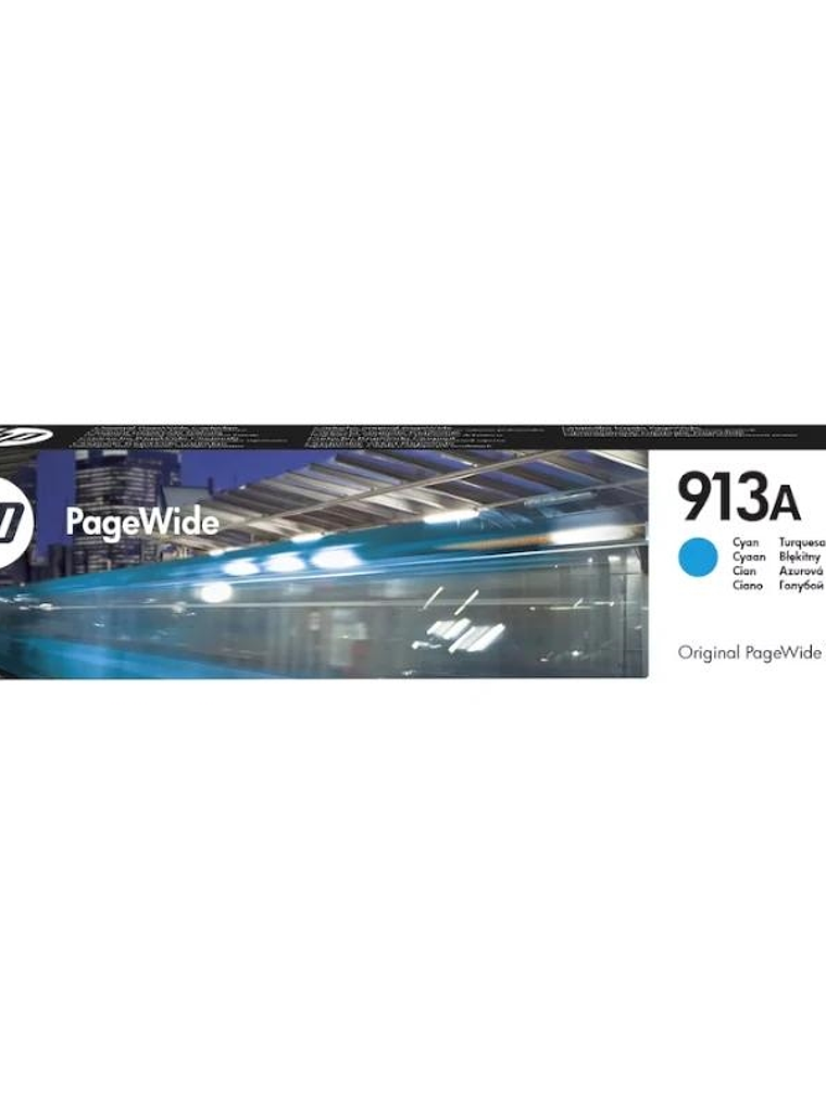 HP Cartucho 913A Cyan 1