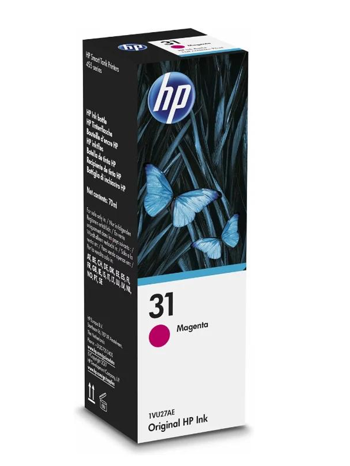 HP Cartucho Kit de Relleno de Tinta 31 Magenta 2