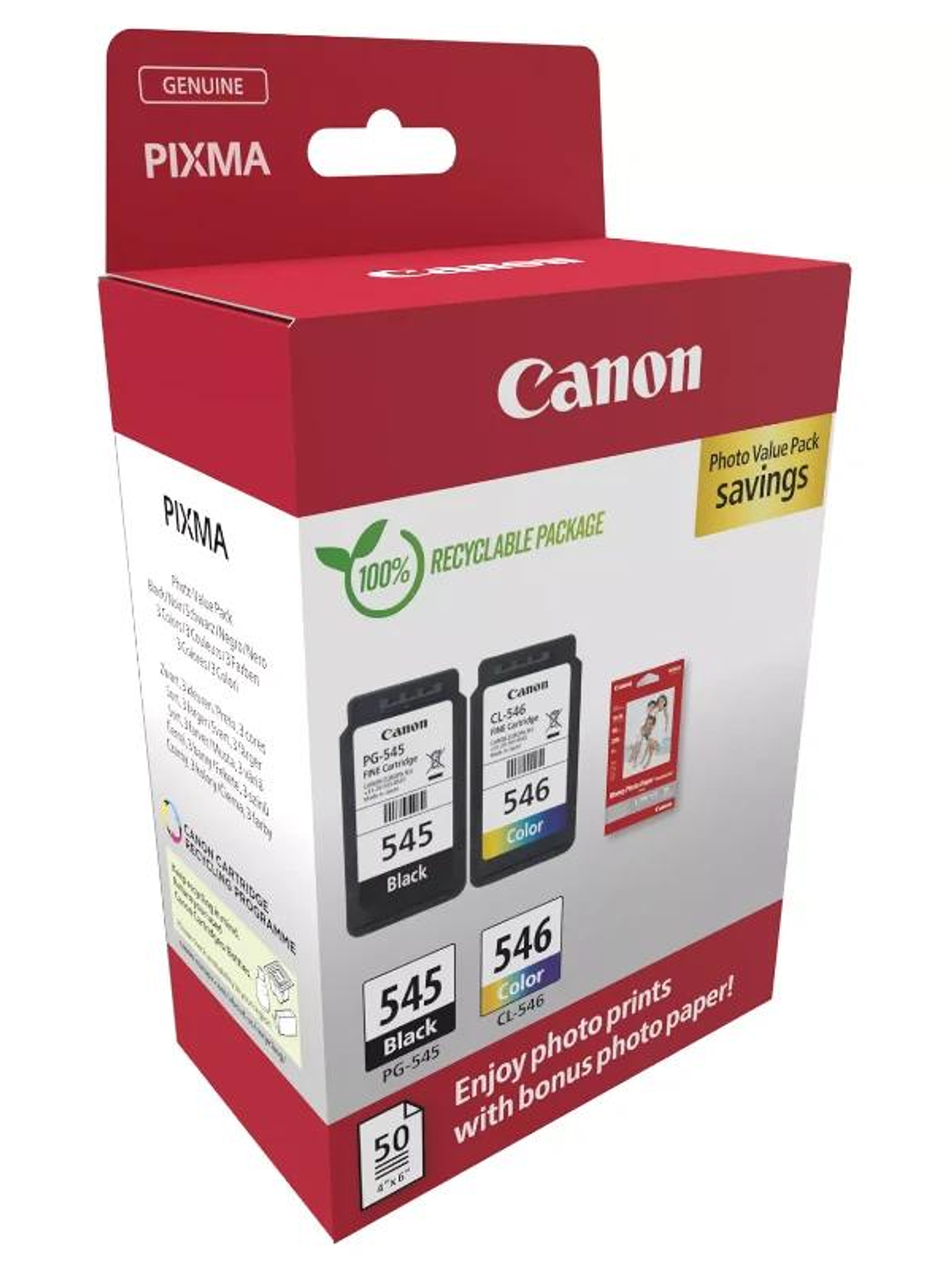 Canon Cartucho Multipack PG-545/CL546 2