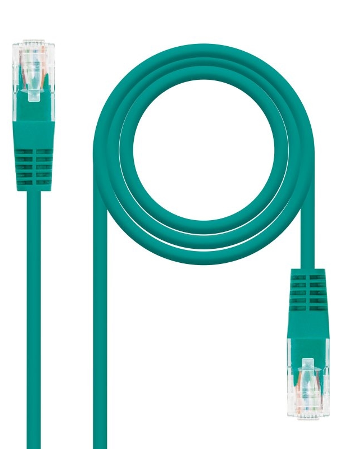 Nanocable Latiguillo RJ45 Categoria 6 UTP 2M Verde 1