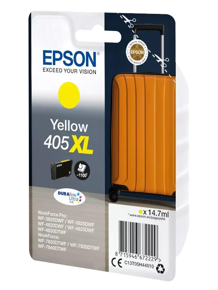 Epson Cartucho 405XL Amarillo 2