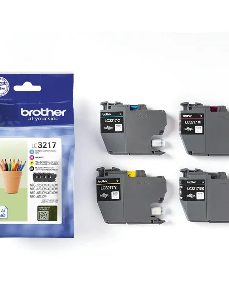 Brother Cartucho Multipack LC3217VAL 3