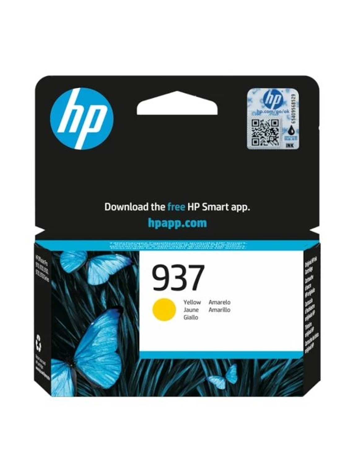 HP Cartucho 937 Amarillo 1