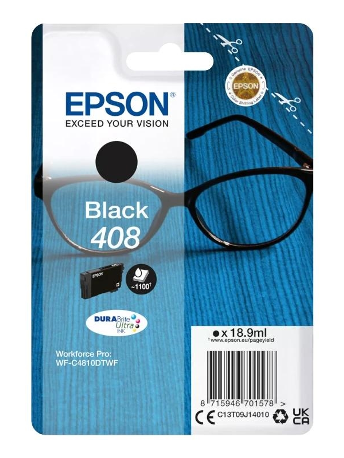 Epson Cartucho 408 Negro 1