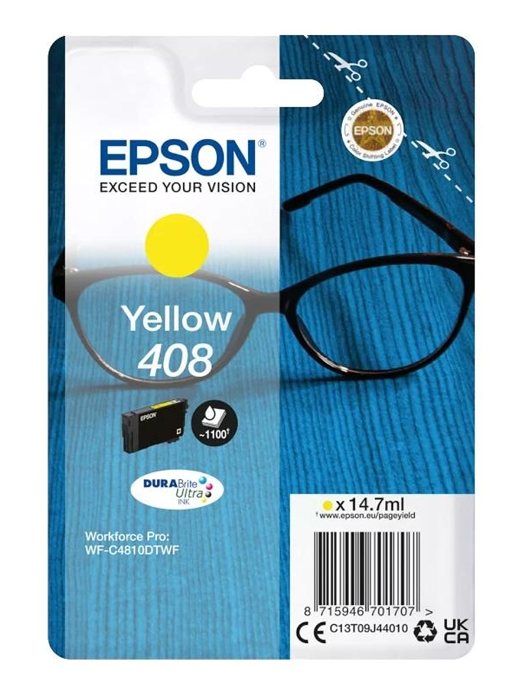 Epson Cartucho 408 Amarillo 1