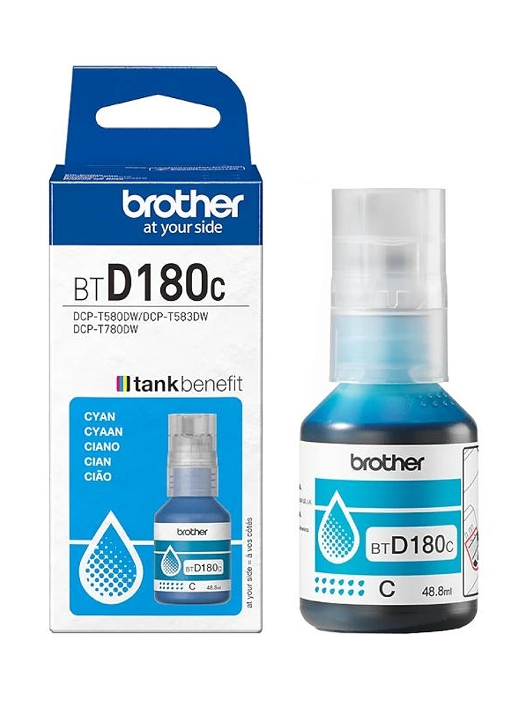Brother Botella BTD180C Cian 1