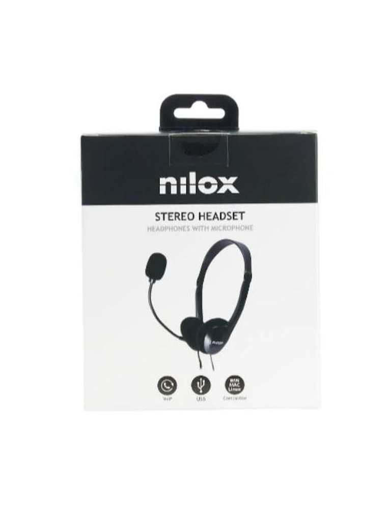 Nilox Auriculares con micrófono USB 4