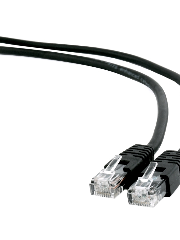 Gembird Latiguillo Cat.6 UTP 1 M Negro 1