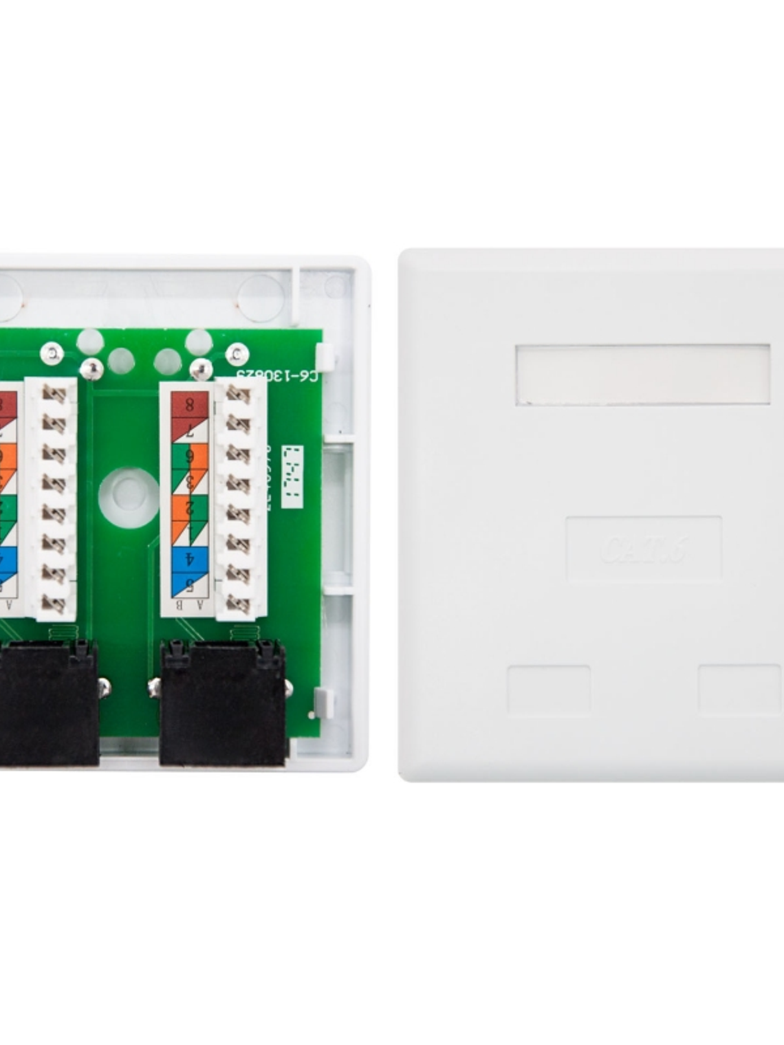 Nanocable Roseta Superficie CAT.6 UTP 2Tomas Blanc 4