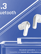 iggual Auriculares inalámbricos TWS Bluetooth blan - Miniatura 2
